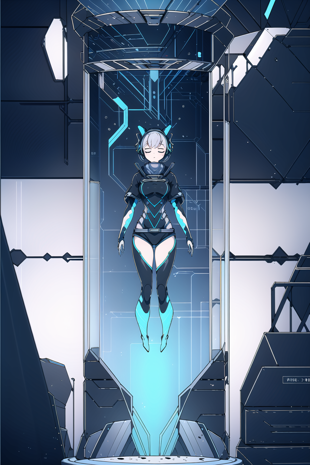 13147-2728334732-masterpiece, best quality, illustration,_machinery, aquarium, 1girl,,cultivation tank, underwater,round glass,full body, closed.png